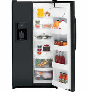 GE GSS25GFXBB Side-By-Side Refrigerator