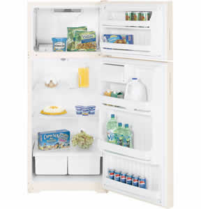GE GTR18BBSCC Top-Freezer Refrigerator