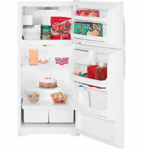 GE GTS16BCSLWW Top-Freezer Refrigerator