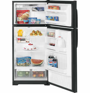 GE GTS17JBWBB Top-Freezer Refrigerator