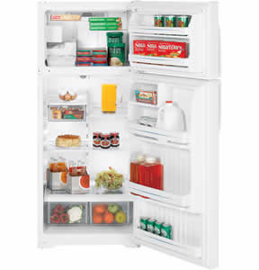 GE GTS18HCSWW Top-Freezer Refrigerator