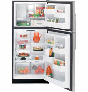 GE GTS18SBXSS Stainless Top-Freezer Refrigerator