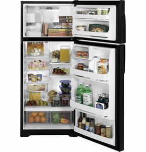 GE GTS18XCSBB Top-Freezer Refrigerator