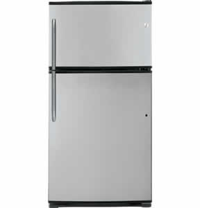 GE GTS21SBXSS Stainless Top-Freezer Refrigerator