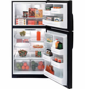 GE GTS22KBPBB Top-Freezer Refrigerator