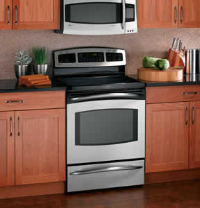 GE JB988SKSS Profile Free-Standing Electric Convection Range
