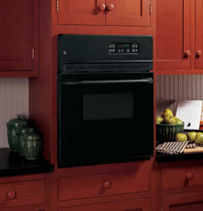 GE JRP20BJBB Electric Single Self-Cleaning Wall Oven