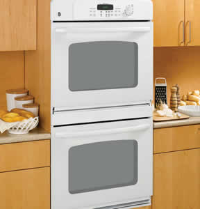 GE JTP35WMWW Built-In Double Wall Oven