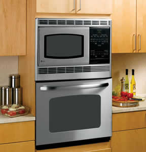 GE JTP90SMSS Built-In Double Microwave/Thermal Wall Oven
