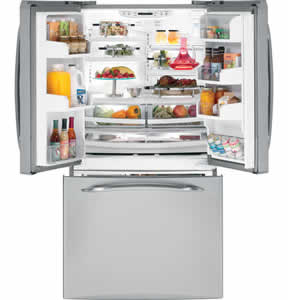 GE PFCS1NFYSS Profile French Door Refrigerator