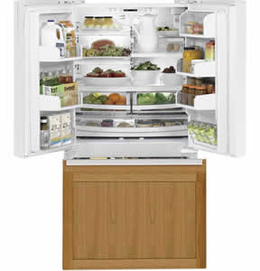 GE PFIC1NFYWV Profile Counter-Depth French Door Bottom-Freezer Refrigerator