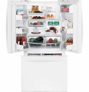 GE PFSF2MJXWW Profile External Dispenser Refrigerator