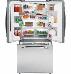 GE PFSS2MIXSS Profile Bottom-Freezer Refrigerator