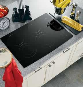 GE PP950BMBB Profile Built-In CleanDesign Electric Cooktop