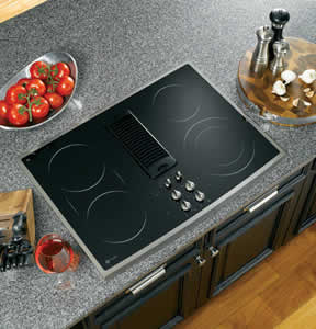 GE PP989SNSS Profile Downdraft Electric Cooktop