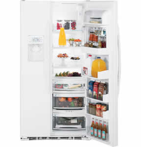 GE PSDF5YGXWW Profile Side-By-Side Refrigerator