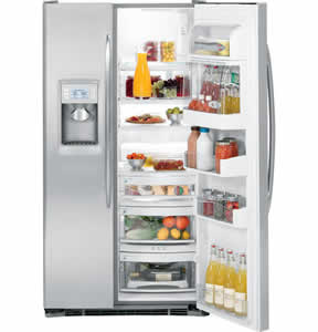 GE PSDS3YGXSS Profile Side-By-Side Refrigerator