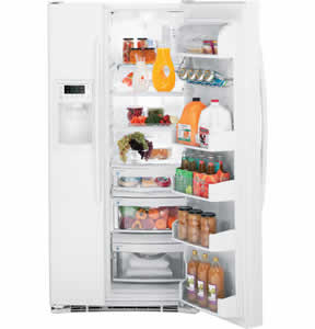 GE PSSF3RGXWW Profile Side-By-Side Refrigerator