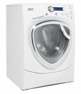 GE WPDH8800JWW Profile Colossal Capacity Frontload Washer