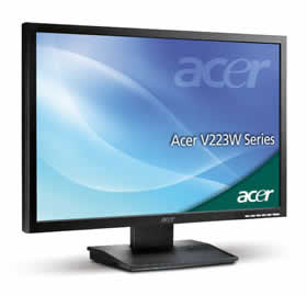 Acer V223W LCD Monitor