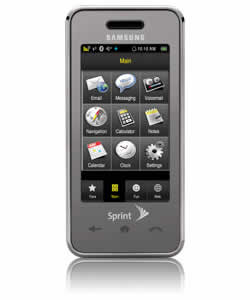 Samsung Instinct SPH-m800 Cell Phone