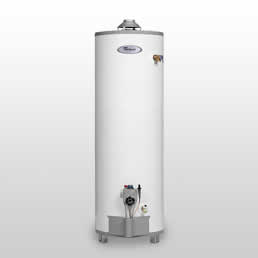 Whirlpool BFG2H4040T3NOV 7K 40 Gallon Natural Gas Water Heater