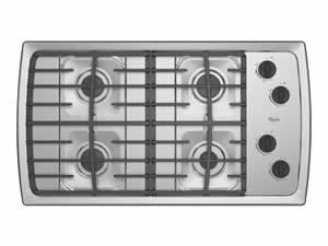 Whirlpool SCS3617RS Gas Cooktop