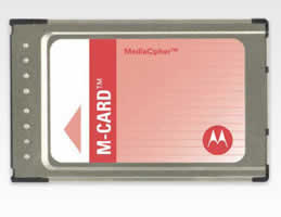 Motorola M-Card MediaCipher Multi-Stream CableCARD